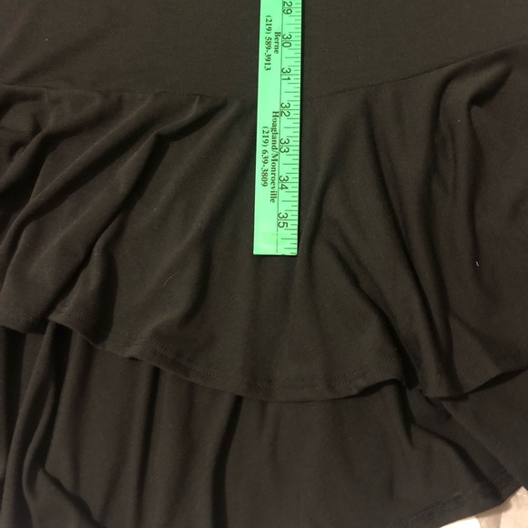 LuLaRoe Elegant Black Flared Sleeve Dress - Picture 10 of 10